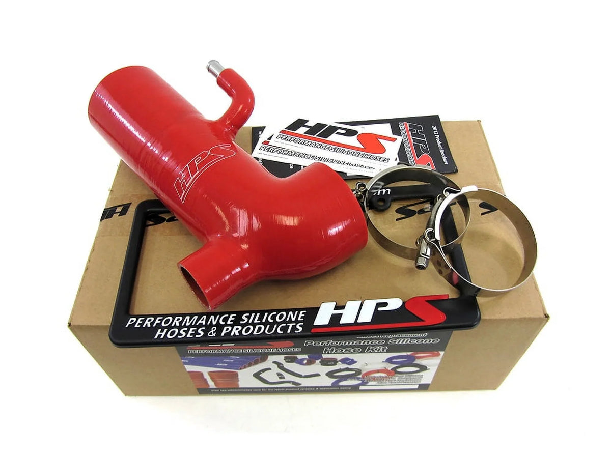 HPS Silicone Post MAF Air Intake Sound Tube Hose Kit for Scion 13-16 FRS/Subaru 13-16 BRZ RED Fits select: 2013-2016  SCION FR-S