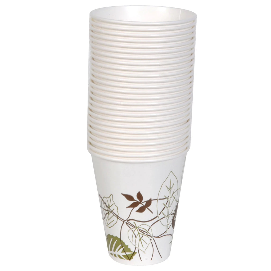 Polycoated Paper Cold Cup by GP PRO (Georgia-Pacific), Pathways, 1,200 Count (50 Cups Per Sleeve, 24 Sleeves Per Case). Dixie® (12FPWS) 12 oz