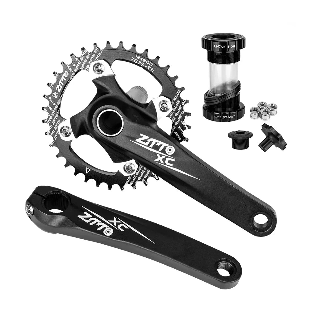 Tomfoto  1x10 Speed MTB Derailleurs Shifter Groupset Bike Crankset 11-50T Cassette Flywheel 10 Speed Chain for MTB Mountain Bike
