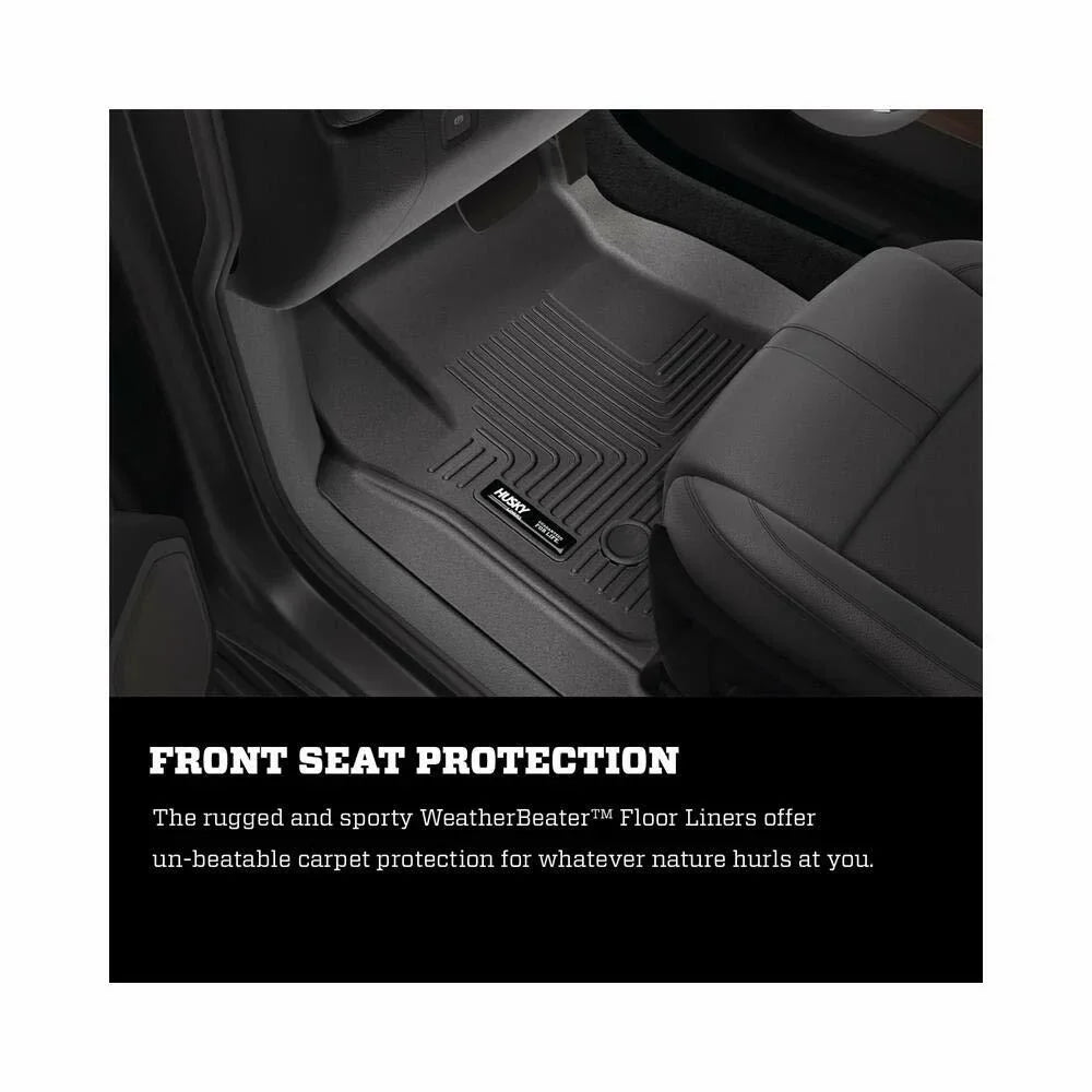 Husky by RealTruck 25721 WeatherBeater Cargo Area Liner Cargo Liner suitable with select: 2010-2023  4RUNNER