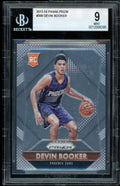 Devin Booker Rookie Card 2015-16 Panini Prizm #308 BGS 9