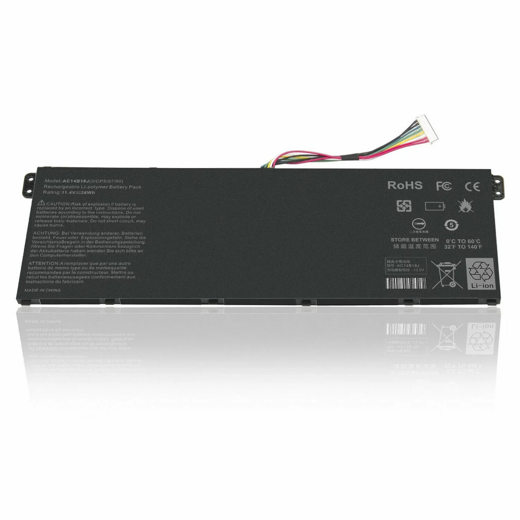 AC14B13J Laptop Battery for  Chromebook CB3-531 CB5-571 CB3-111 C810 C910