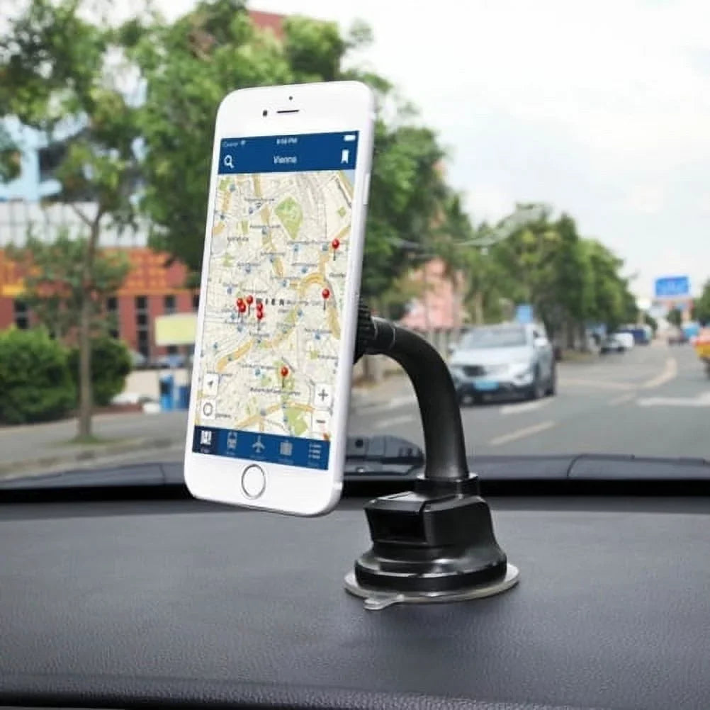 Magnetic Mount Holder w Retractable Car Charger M1D for Nokia 8, 3.1 Plus - OnePlus 5T, 6, 6T, 7 Pro -  Phone 2 - RED Hydrogen One -  Galaxy S9 Plus, S8+ S8, S10e S10 Plus active