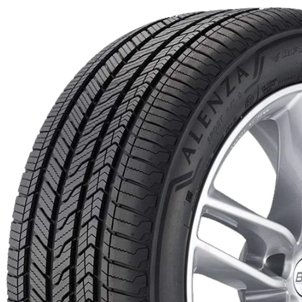 Bridgestone Alenza Sport A/S 255/55R19 111V XL Tire Fits: 2017-20 Acura MDX Sport Hybrid, 2017-22 Audi Q7 Progressiv