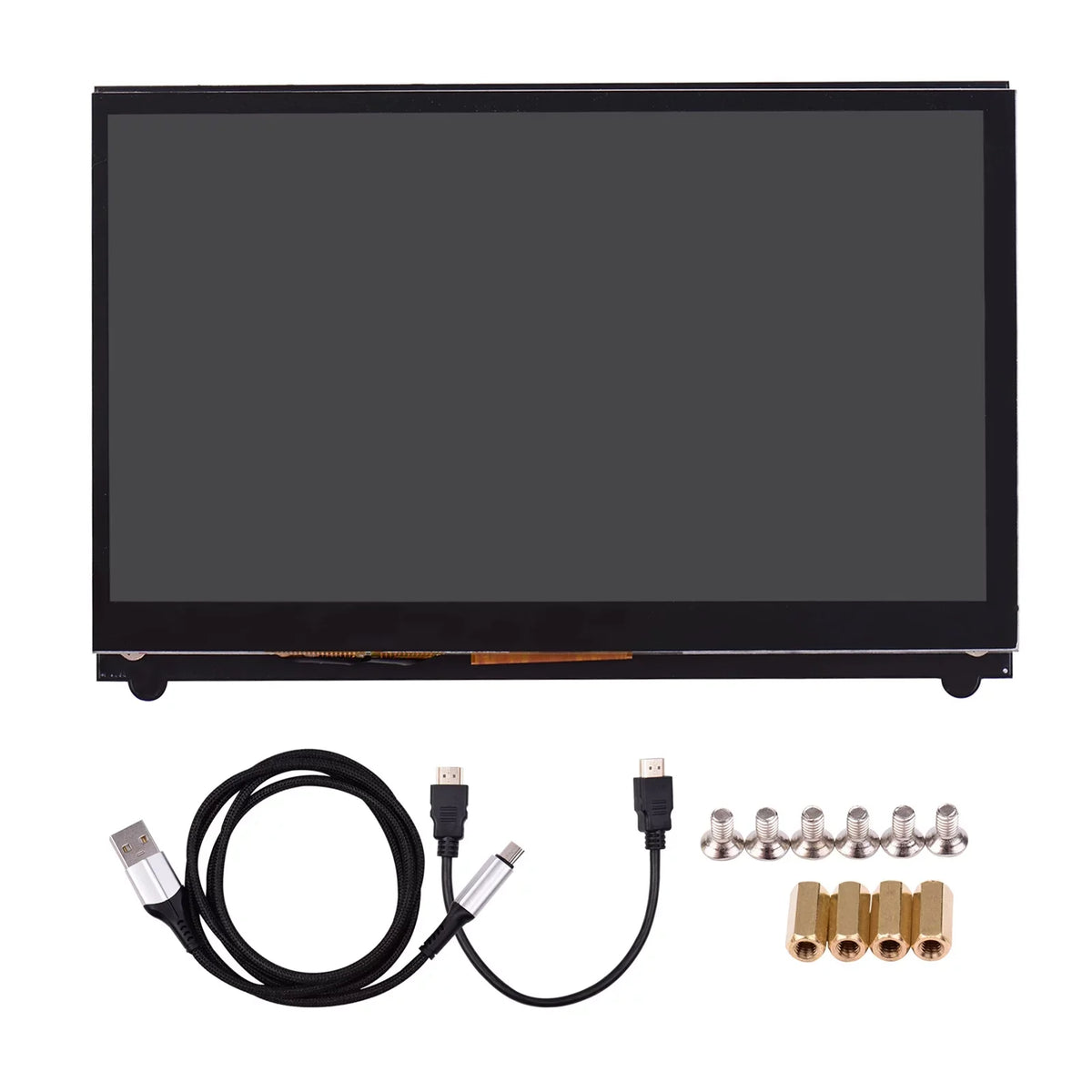 Pinnaco Touchscreen, 7 Inch IPS Capacitive Display, Portable Tool with USB Interface for Raspberry Pi