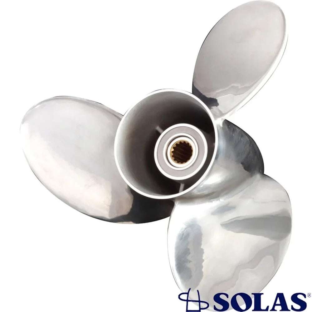 New Stainless Steel Propeller appropriate With Mercruiser Bravo 1 Bravo 1 X 5L Efi 15 Spline 240 1988-1998 By 58133-Zy3-B17Lx 58133-Zy3-B17S Ptofs3L17P Diameter 15.5" x 17" Pitch x 15-
