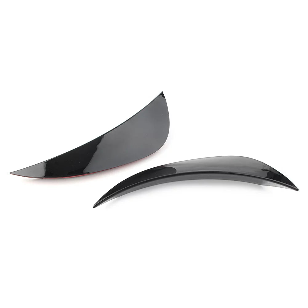 ZS Auto Front Bumper Air Vent protector Trim Glossy Black ABS For Mercedes Benz W205 AMG C-Class C180 C200 C300 C400 2015 2016 2017 2018