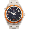 Pre-Owned OMEGA Seamaster Planet Ocean 600 Co-Axial 2208.5 Men's SS Watch Automatic Black Dial (Good)