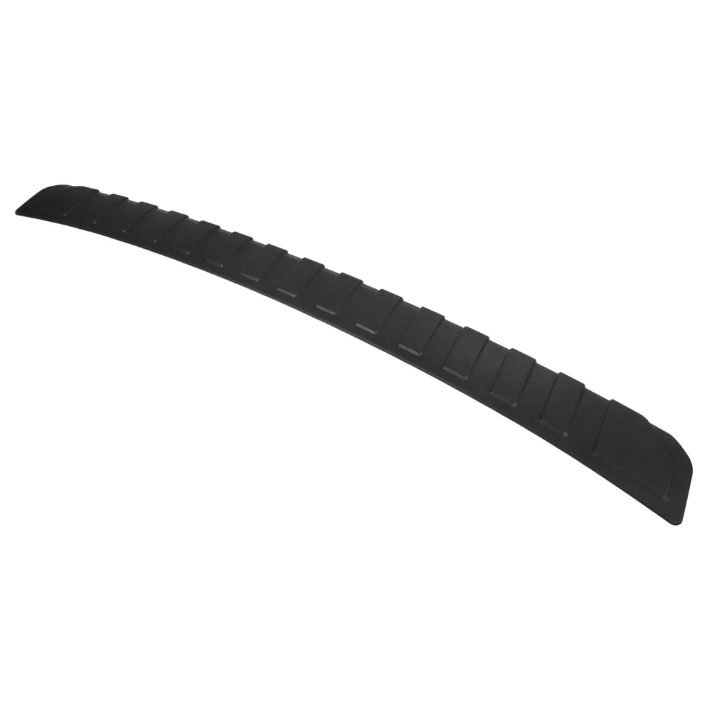 Ikon Motorsports Rear Bumper Protector Trim matching With 2018-2023 Subaru Forester 5th, Unpainted Black Factory Style PP Trunk Sill Trim Plate protector Guard Scratch protector Pad