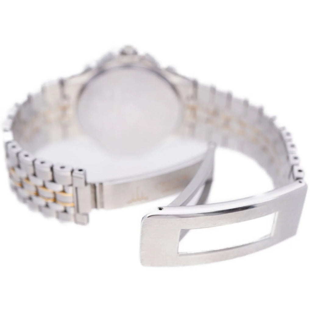 Pre-Owned Seiko Credor Pacific 8J82-6A20 quartz watch K18/SS silver/gold (Fair)