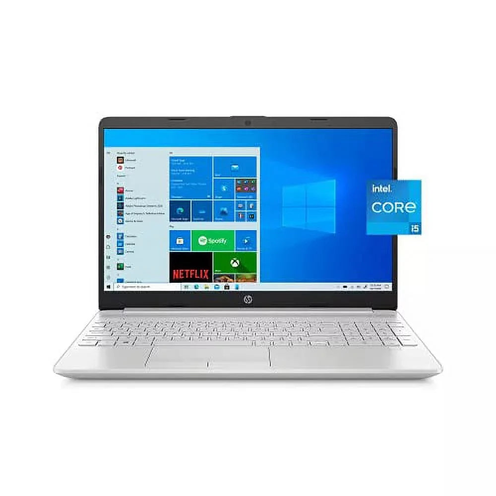2022 15.6" HD Touchscreen Laptop PC  4-Core i5-1135G7 24GB DDR4 512GB NVMe SSD Iris Xe Graphics Webcam HDMI WiFi AC RJ45 BT USB-C Backlit Keyboard Silver Windows 10 Pro w/RE Accessories