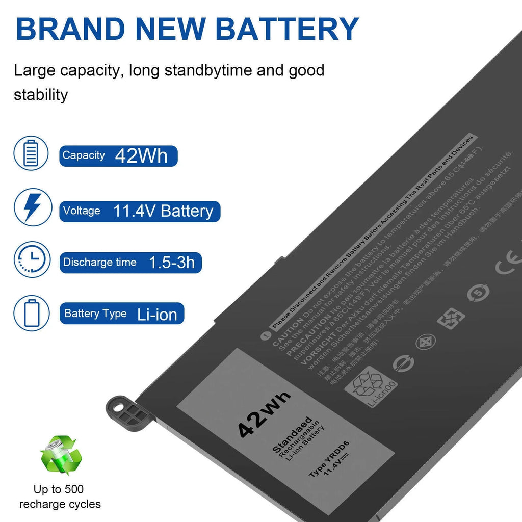 YRDD6 Battery for  Vostro 3491 5481 5581,Vostro 5490 5590
