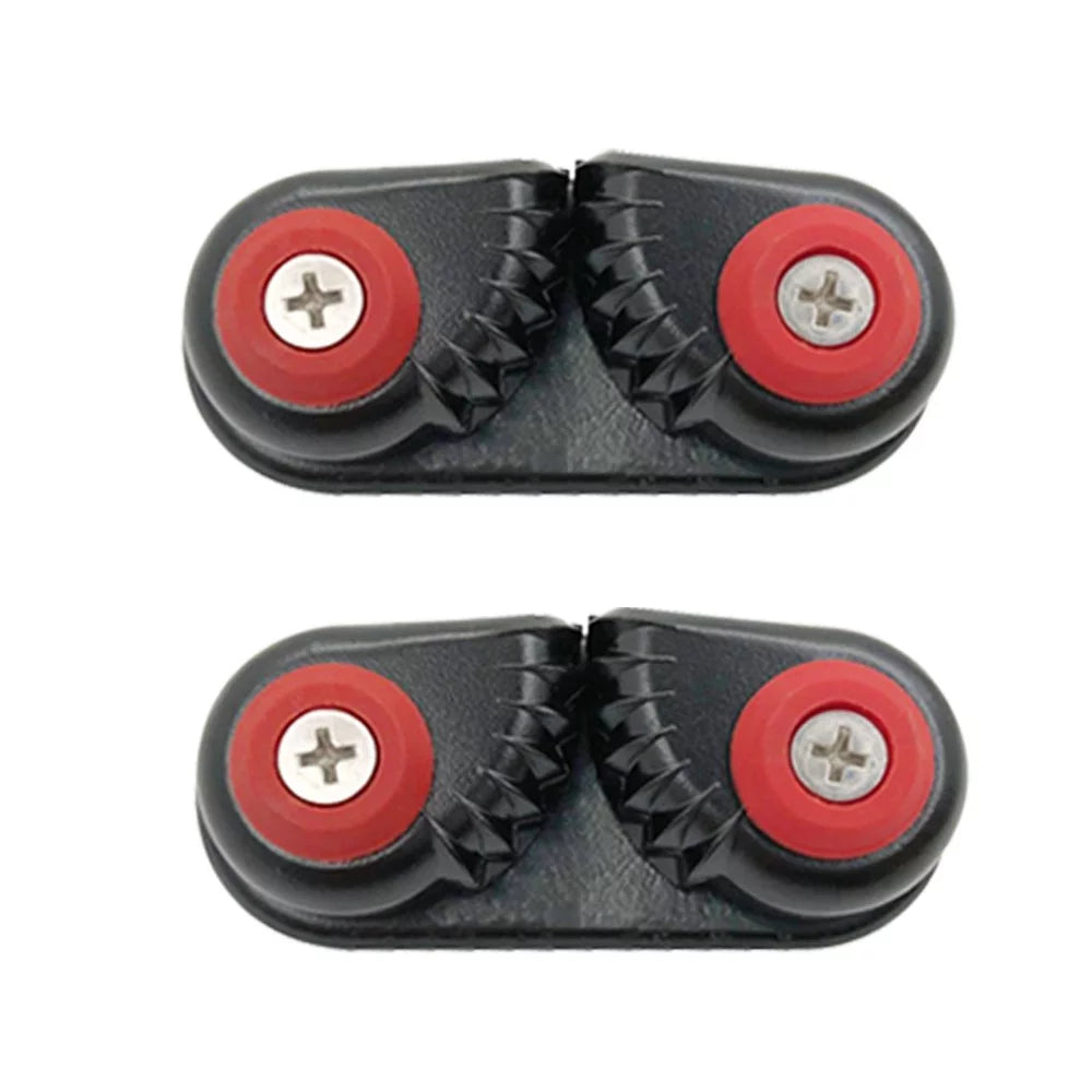 2PCS Kayak Cam Cleat ship Canoe Sailing vessel Dinghy Aluminum Cam Cleats Fast Entry Kayak Cleats