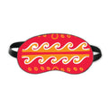 Fire Wave Mexico Totems Ancient Civilization Sleep Eye Shield Soft Night Blindfold Shade wrap