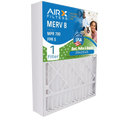 20x25x5 Air Filter MERV 8 Comparable to MPR 700 & FPR 5 appropriate with Honeywell FC100A1037 Premium USA Made 20x25x5 Furnace Filter 1 Single Filter by AIRX FILTERS WICKED CLEAN AIR.