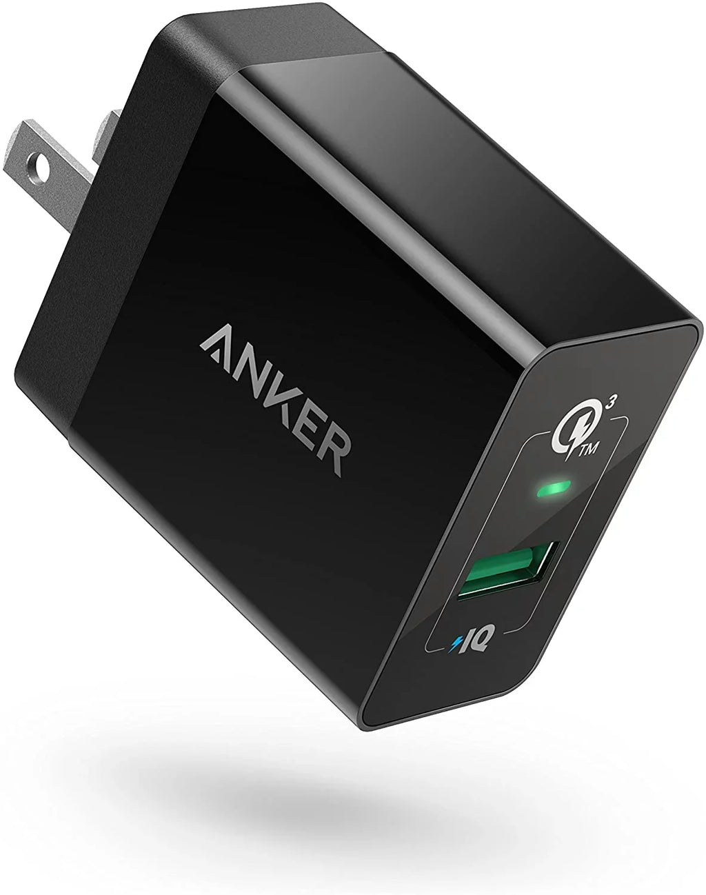 Anker Wireless Charging Station with QC Charger, PowerWave Sense 2-in-1 Stand with Watch Charging Holder for  Watch SE/6/5/4/3/2/1, iPhone SE 2020, 11, 11 Pro (Watch Charging Cable Not Included)