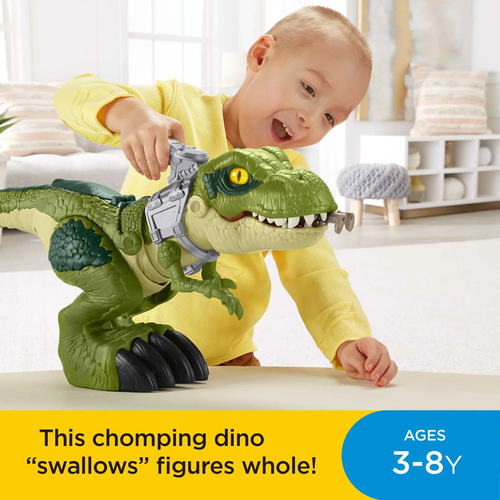 Imaginext Jurassic World Mega Mouth T.Rex Dinosaur Playset