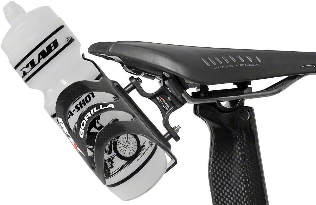 XLAB Delta 200 Rear liquid Bottle Cage Black Saddle Mount Aero Bicycle Parts
