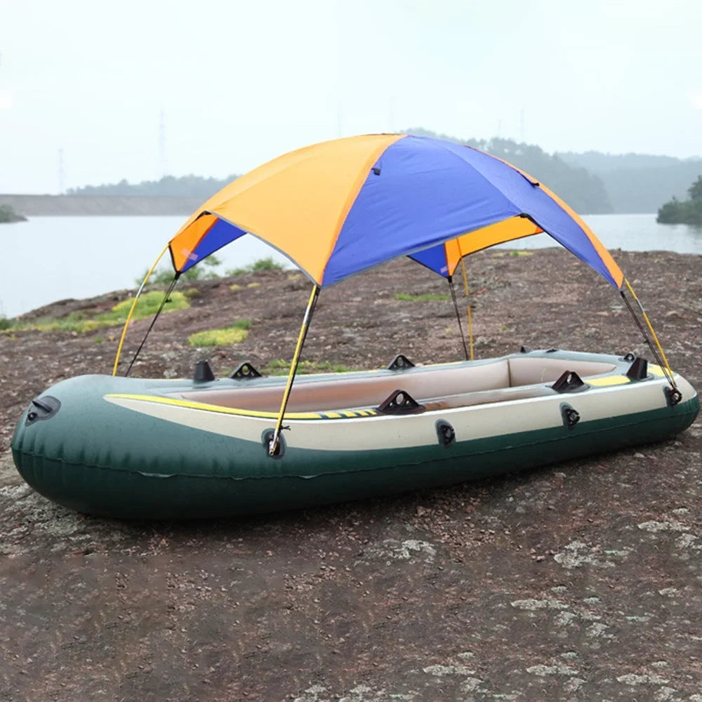 Nebublu awning,Sailboat protector craft Shade Canopy vessel Sun Shelter Canopy craft Stable Easy Install QISUO Canopy Portable Sailboat SIUKE BUZHI Shelter Stable Easy