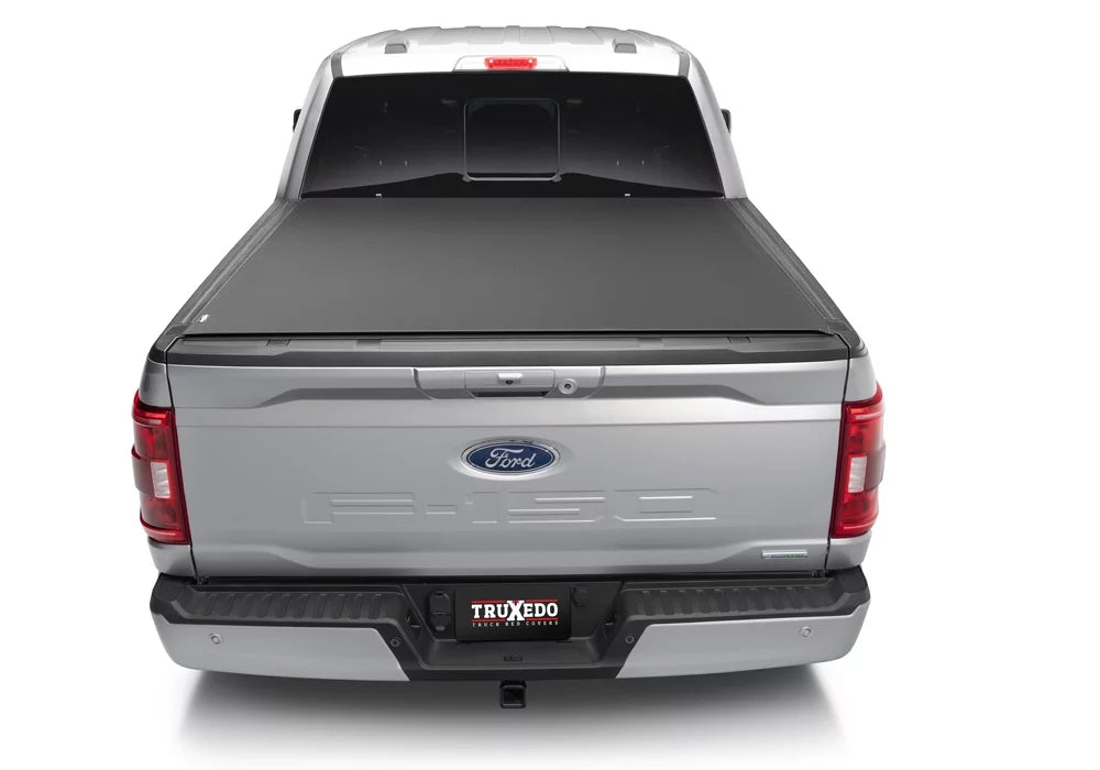 TruXedo Pro X15 Soft Roll Up Truck Bed Tonneau wrap | 1498301 | appropriate with 2015 - 2023  F-150 6' 7" Bed (78.9") , Black