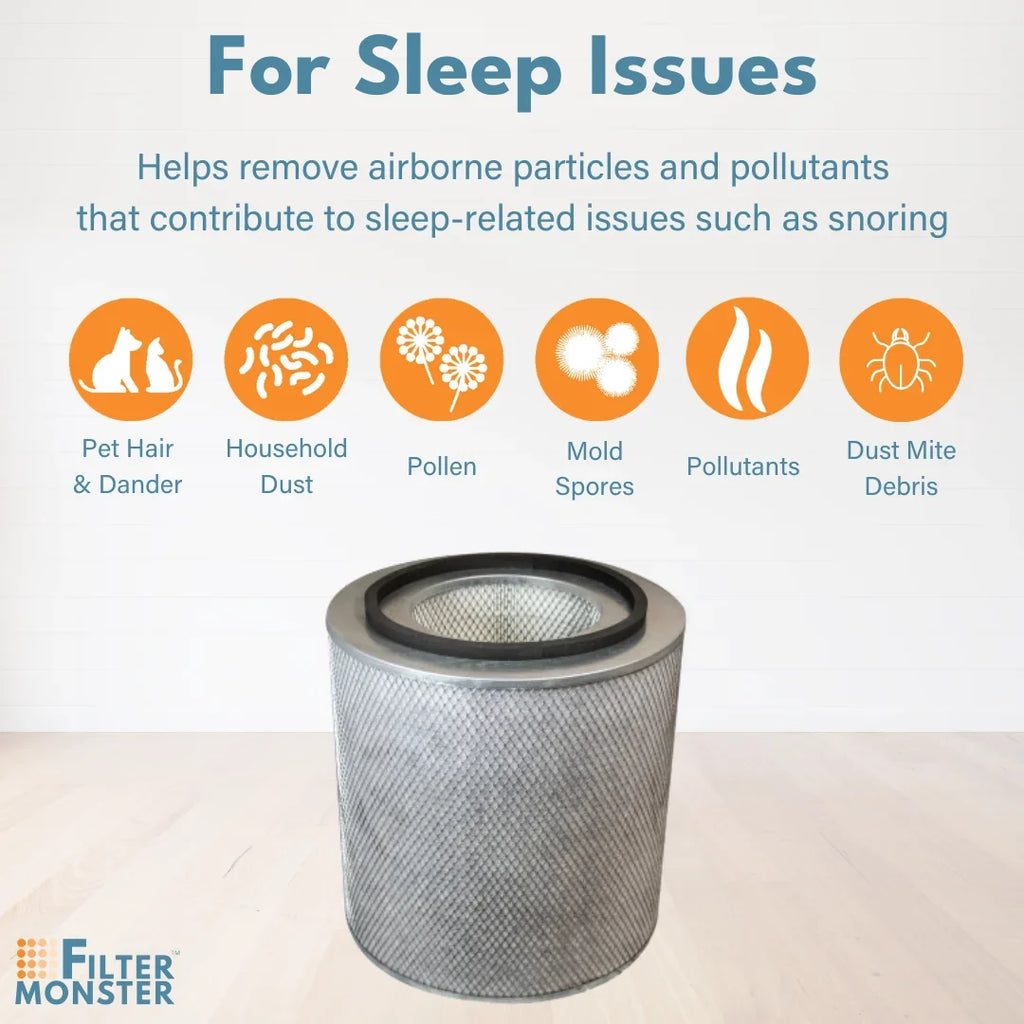 Filter-Monster Replacement Filter suitable With Austin Air Bedroom Machine (HM402) with Pre-Filter