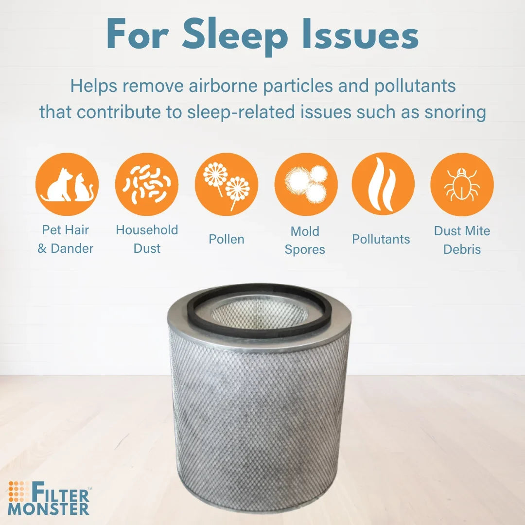 Filter-Monster Replacement Filter suitable With Austin Air Bedroom Machine (HM402) with Pre-Filter