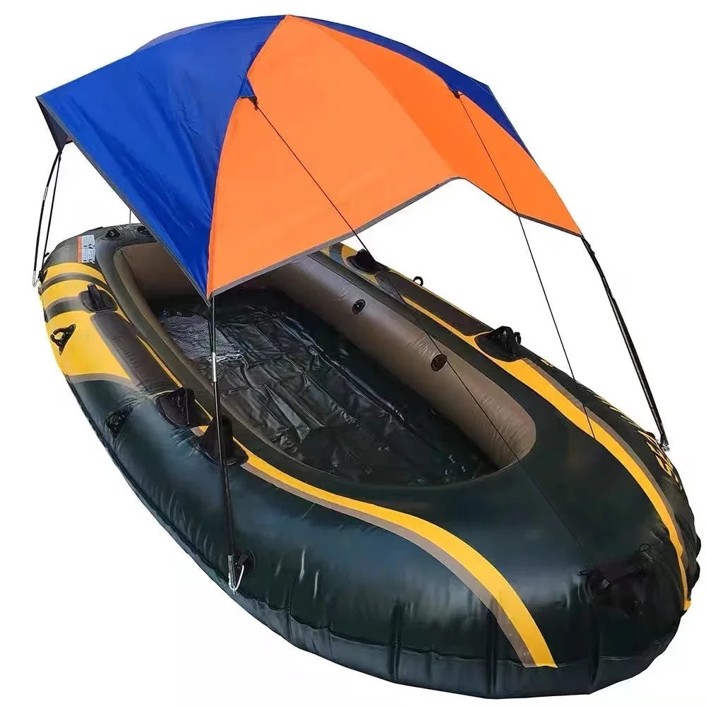 Nebublu awning,Sailboat protector craft Shade Canopy vessel Sun Shelter Canopy craft Stable Easy Install QISUO Canopy Portable Sailboat SIUKE BUZHI Shelter Stable Easy