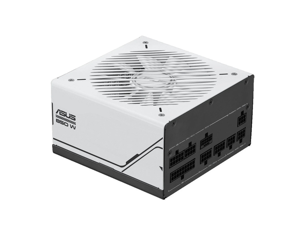 Prime 850W Gold (850 Watt, ATX 3.0 appropriate, Fully Modular Power Supply, 80+ Gold Certified, Dual Ball Bearings, Two Color Options in One, 8-Year Warranty)