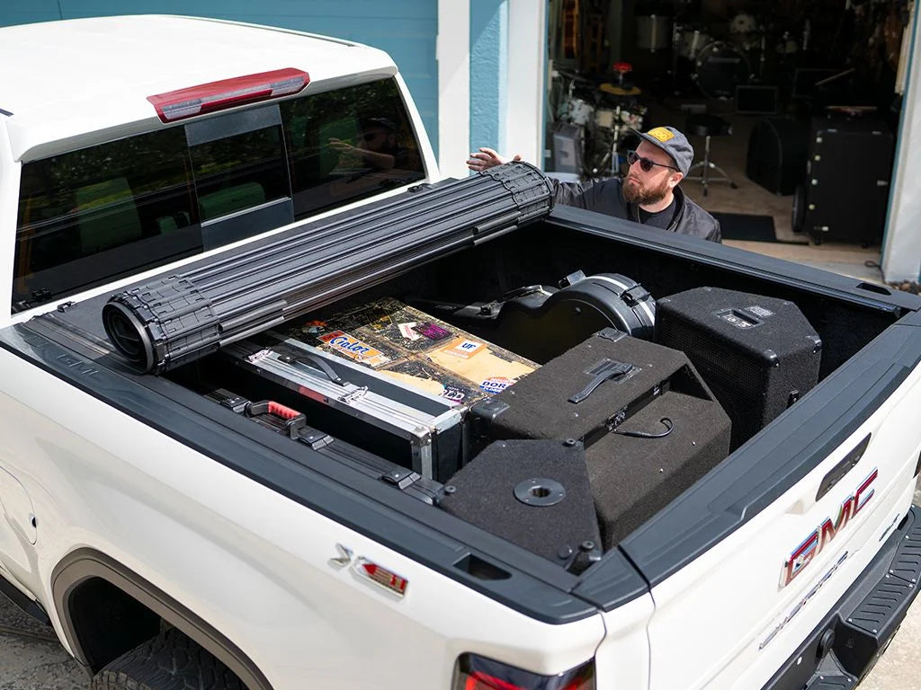 BAK by RealTruck Revolver X4s Hard Rolling Truck Bed Tonneau protector | 80338 | matching with 2021 - 2023  F-150 8' 2" Bed (97.6")