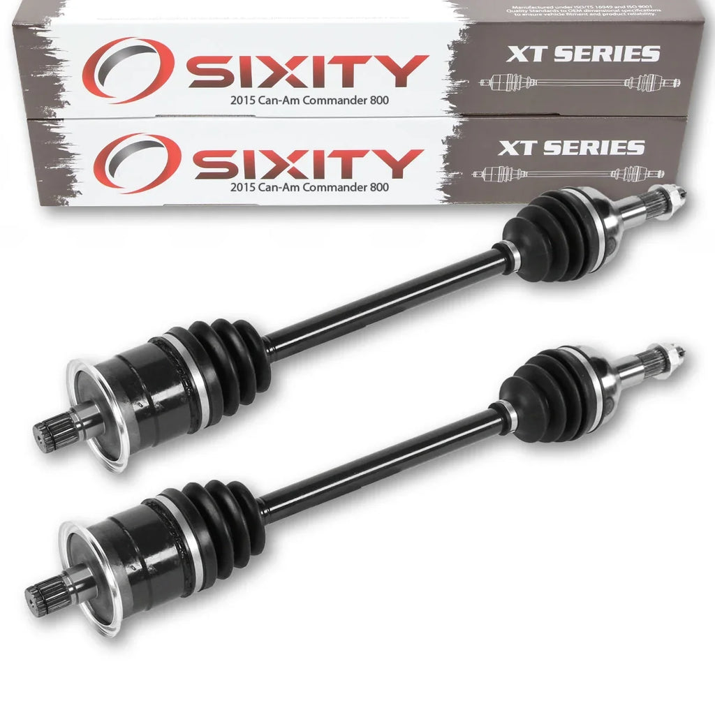 2 pc Sixity XT Rear Left Right Axle suitable with Can-Am Commander 800 2015 - STD DPS XT 4X4