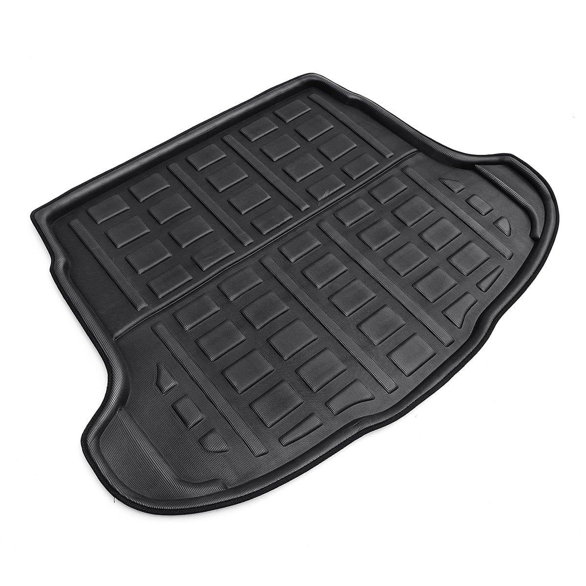 1pcs Cargo Liner Mat for Honda CR-V CRV 2007-2011 Boot Rear Trunk Floor Tray Waterproof All atmospheric conditions, Black