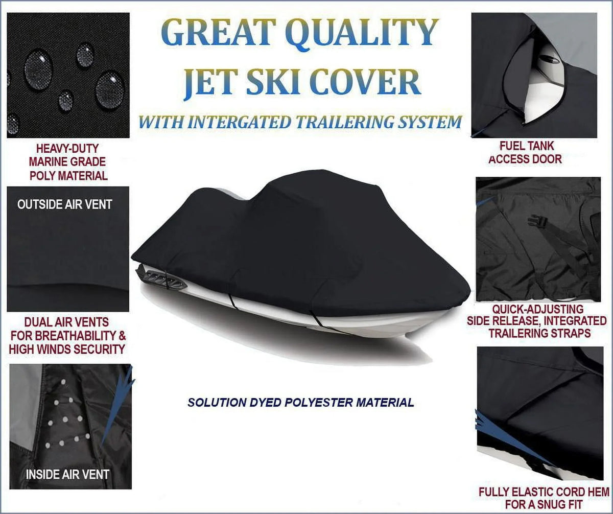 BLACK TOP OF THE LINE JET SKI shield matching for POLARIS SL 700 750 JET SKI PWC shield 1992 1993 1994 1995 1996 1997 1-2 Seater