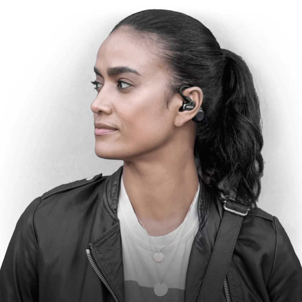 Shure AONIC 215 TW2 True Wireless Sound Isolating Earbuds with Bluetooth 5 Technology, Premium Audio with Deep Bass, Secure Fit Over-the-Ear, 32-Hour Battery Life, Fingertip Controls - (Gen 2) - Black