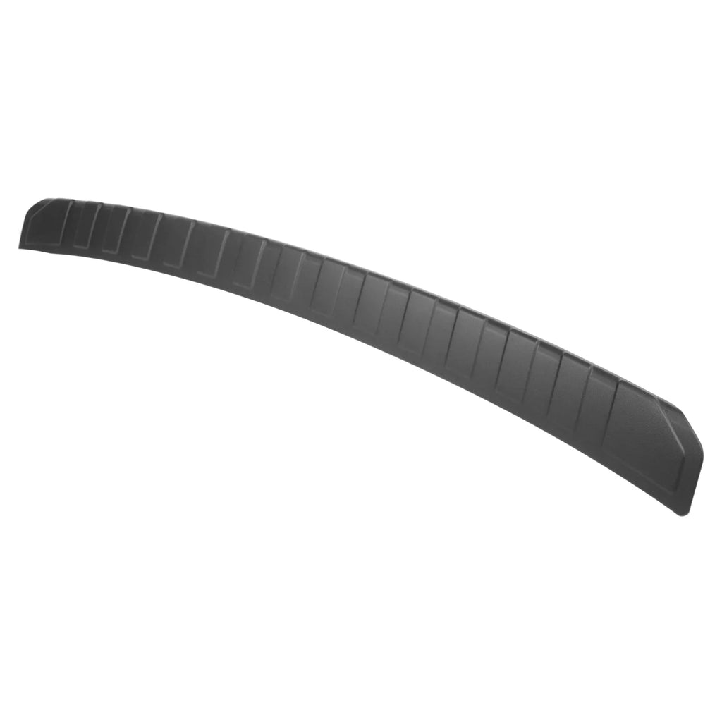 Ikon Motorsports Rear Bumper Protector Trim matching With 2018-2023 Subaru Forester 5th, Unpainted Black Factory Style PP Trunk Sill Trim Plate protector Guard Scratch protector Pad
