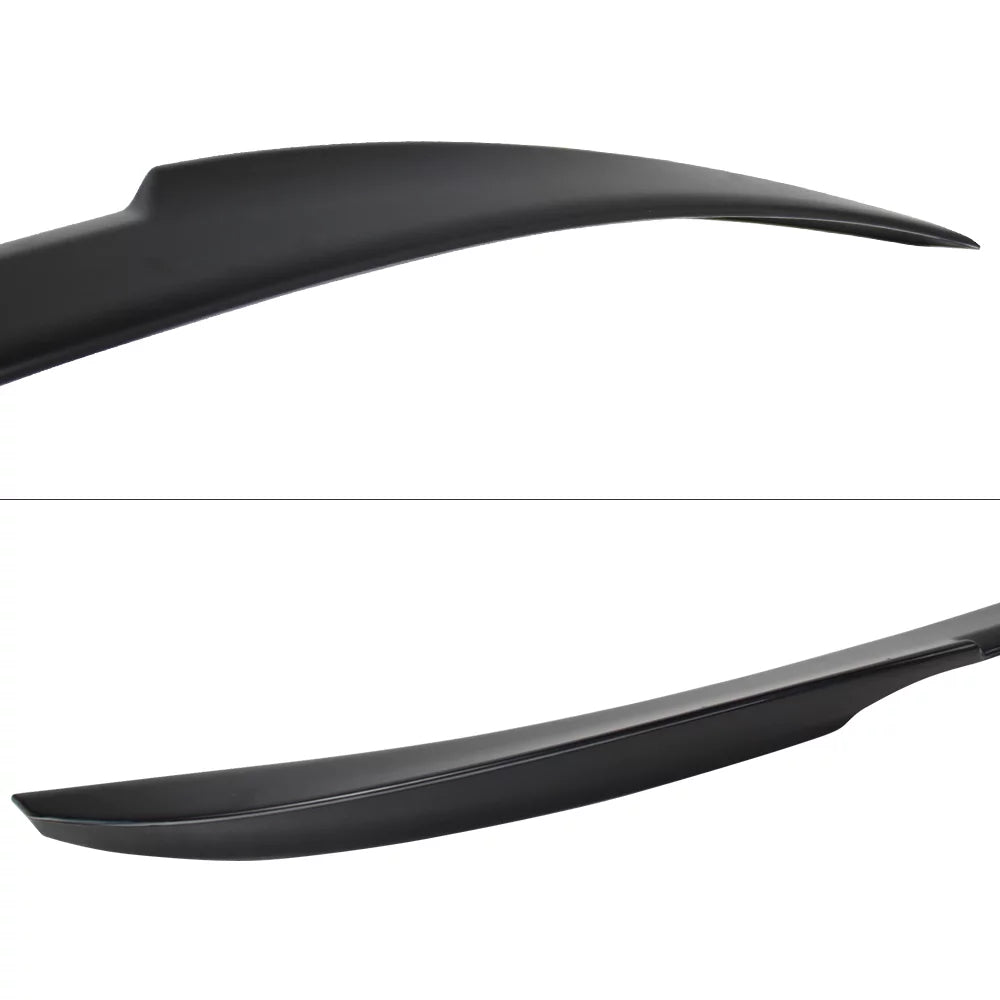 Ikon Motorsports suitable with 14-20  4-Series F33 F83 Convertible M4 Trunk Spoiler Wing - ABS