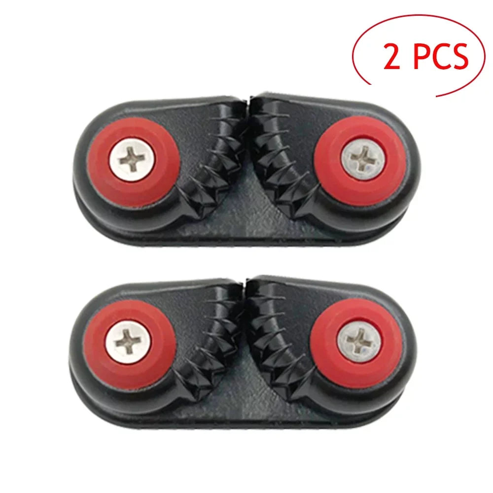 2PCS Kayak Cam Cleat ship Canoe Sailing vessel Dinghy Aluminum Cam Cleats Fast Entry Kayak Cleats