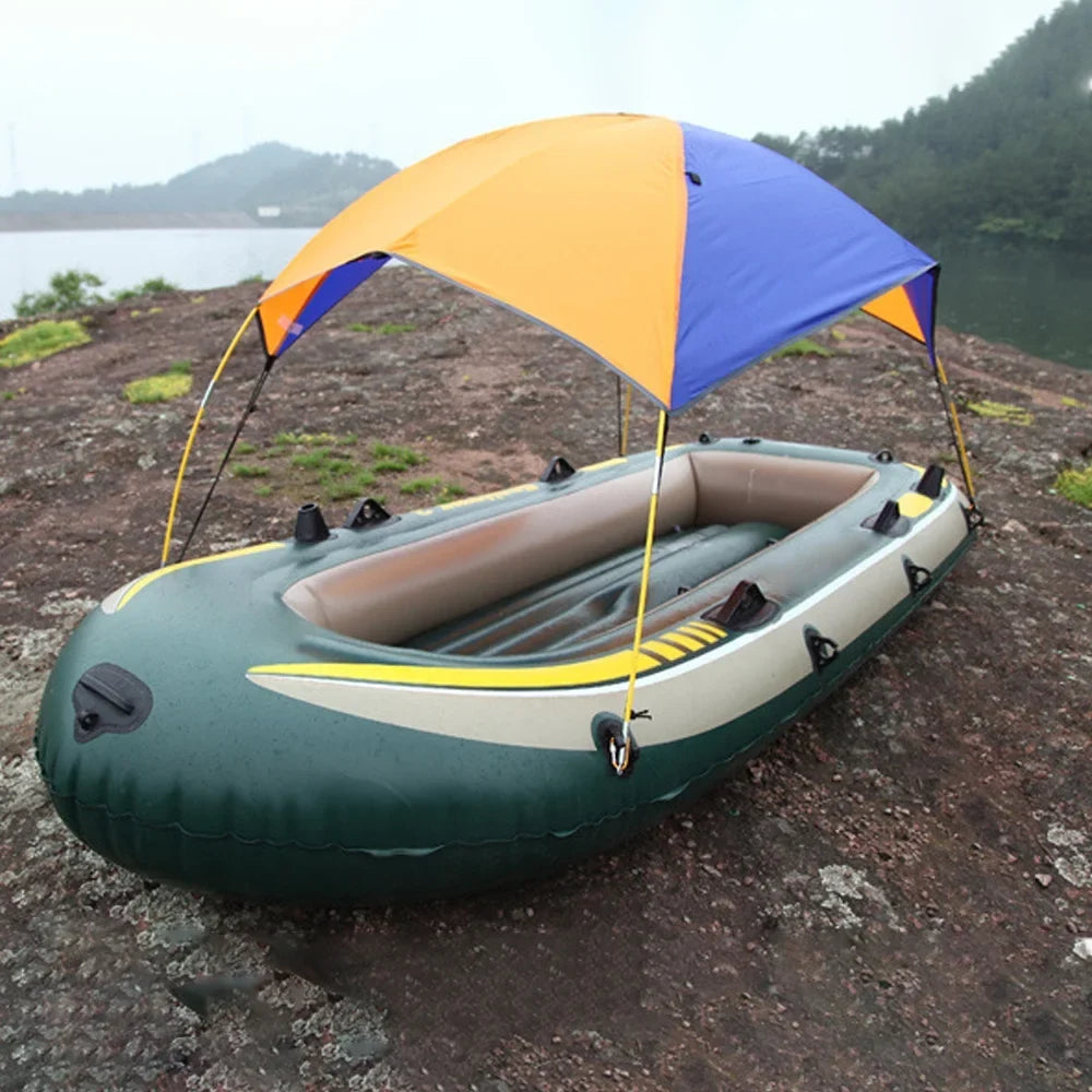 Nebublu awning,Sailboat protector craft Shade Canopy vessel Sun Shelter Canopy craft Stable Easy Install QISUO Canopy Portable Sailboat SIUKE BUZHI Shelter Stable Easy
