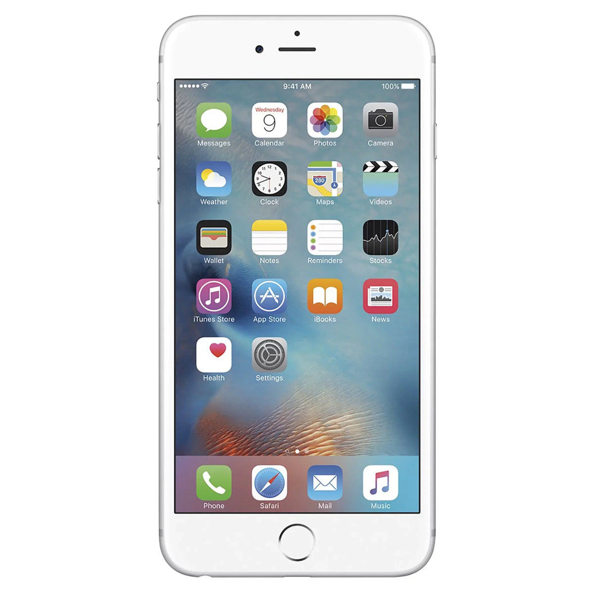 Restored  iPhone 6s Plus 64GB Unlocked GSM 4G LTE Dual-Core Phone w/ 12MP Camera - Silver (Refurbished)