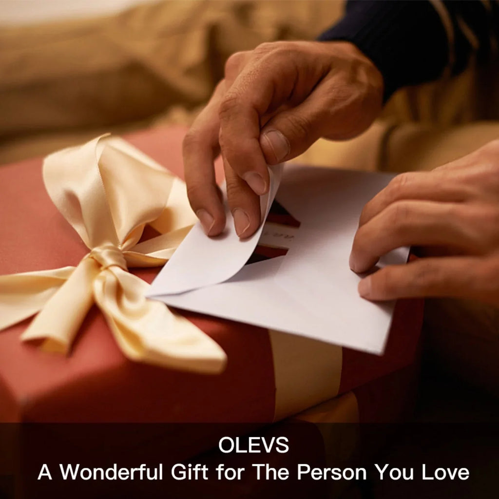 OLEVS Chronograph Watches for Men Luxury Classic Business Sports Mens Watches with Waterproof Luminous Analog Quartz Leather Strap Reloj, Male Wristwatch