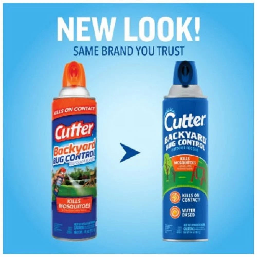 Cutter HG-95704 16 oz Bug Free Backyard Outdoor Mosquito Fogger Spray - Quantity of 5