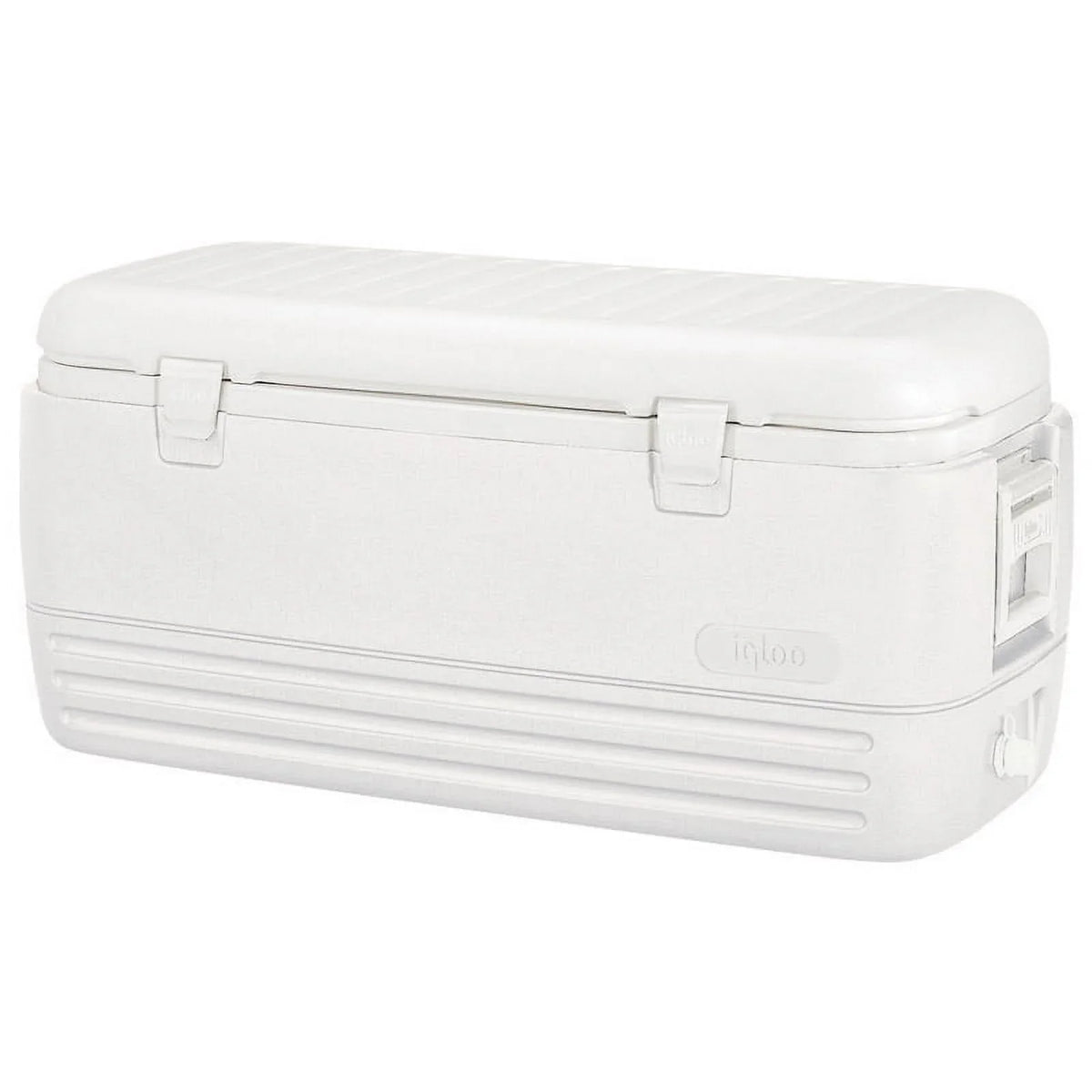 Quick & Cool Polar Ice Chest Cooler, White. Igloo 120 qt