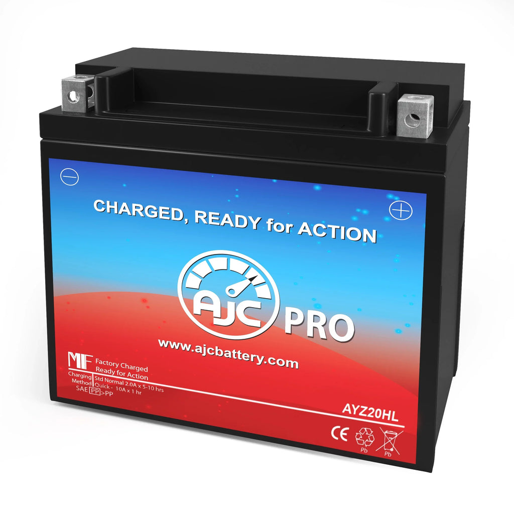AJC Pro Battery matching with Bombardier GTx 550F 550CC Snowmobile Replacement Battery (2005-2008)