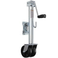 Weize Trailer Jack, Heavy Duty Swivel ship Trailer Jack with Dual Wheels, 2000 lbs, 14" Lift