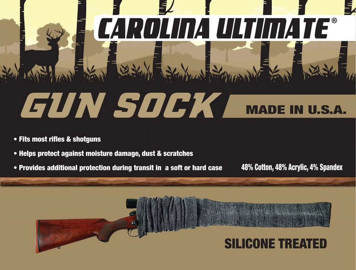 Carolina Ultimate Silicone Treated Knit Sock protector for Firearms