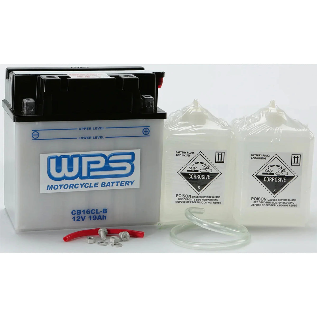 WPS 490-2235 CB16CL-B Bombardier Kawasaki Battery W Acid Pack
