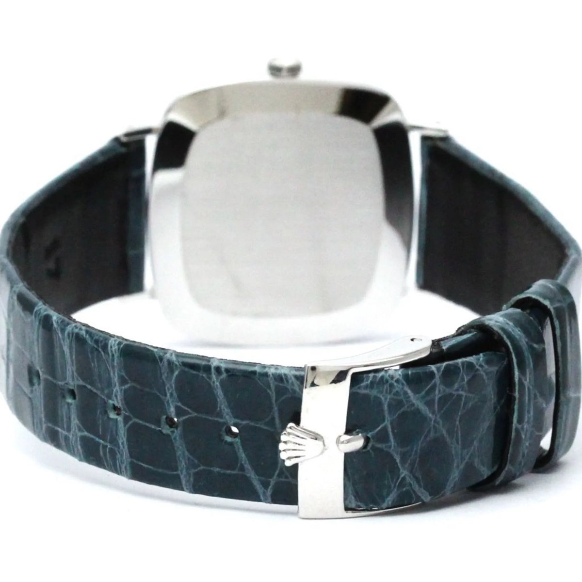 Pre-Owned Vintage ROLEX Cellini 4084 18K White Gold Hand-Winding Mens Watch BF567340 (Good)