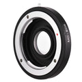 MD- Lens Mount Adapter Ring with Corrective Lens for Minolta MD Lens to Fit for  EF Camera Focus Infinity