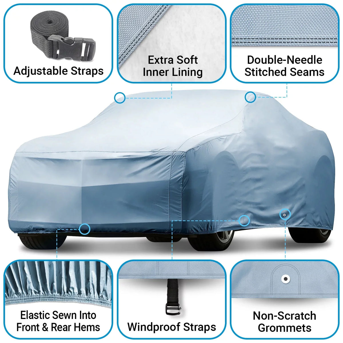 Custom Car wrap Fits: [Mazda Miata] 2010-2015 Waterproof All-elements