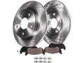Rear Brake Pad and Rotor Kit - suitable with 2012 - 2019 Dodge Journey 2013 2014 2015 2016 2017 2018