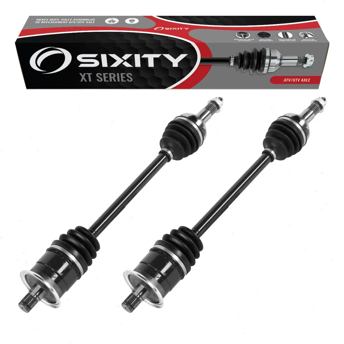 2 pc Sixity XT Rear Left Right Axle suitable with Can-Am Commander 800 2015 - STD DPS XT 4X4